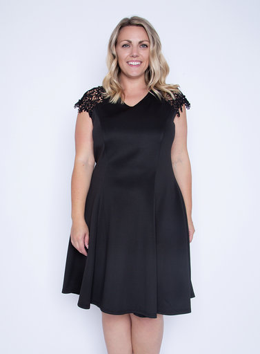 plus size skater dress