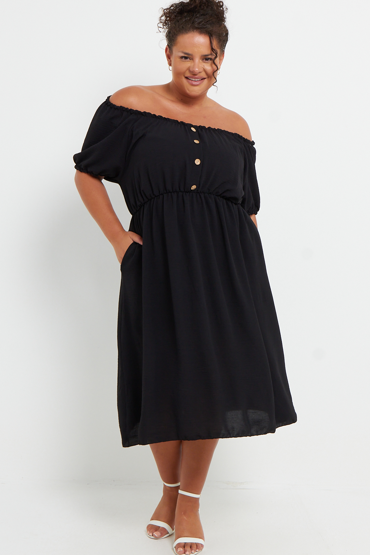 princess polly baby blue dress Black Work Dresses | Black Smart Dresses main image 0