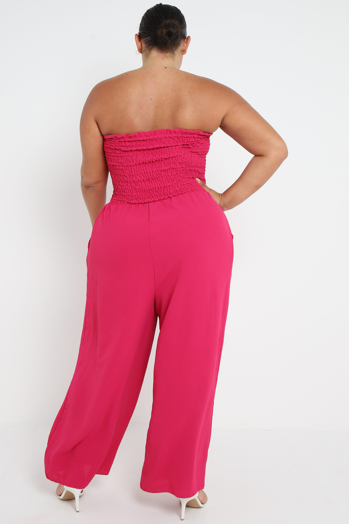 Pink two piece jumpsuit shop