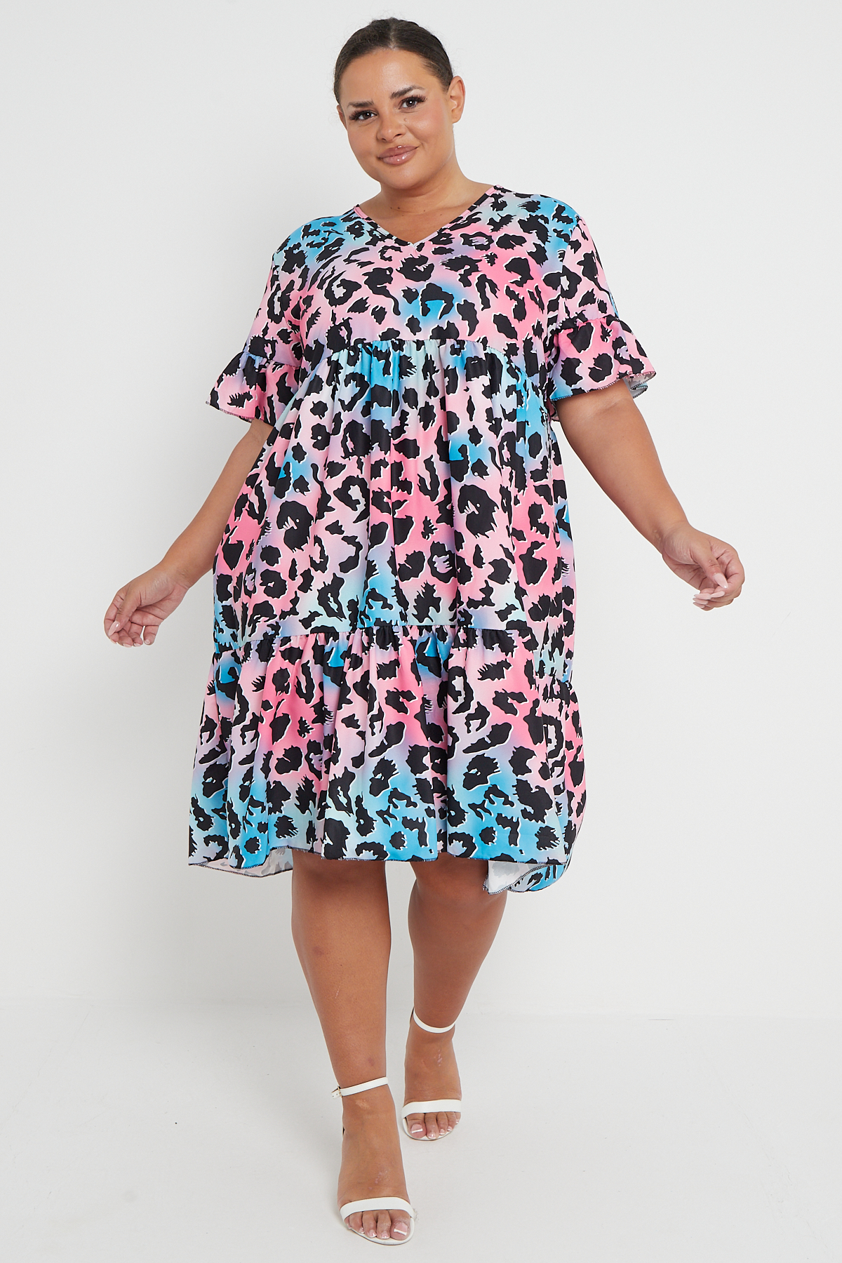 plus size pink leopard print dress pink leopard print dress plus size