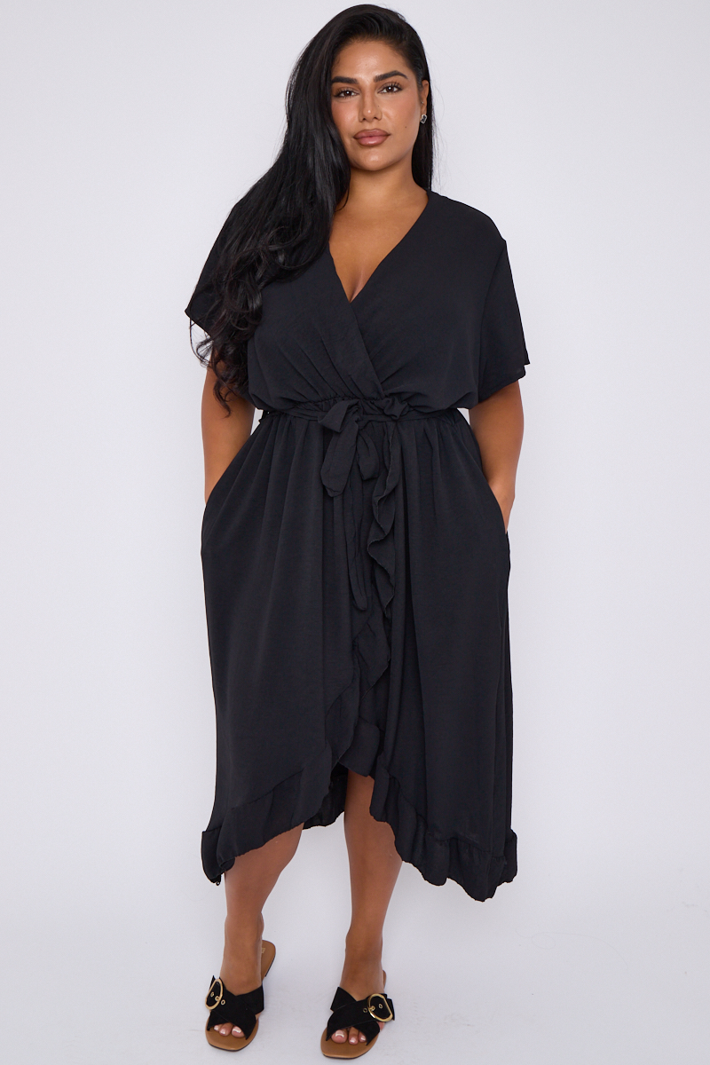 Plus size black clothing shop