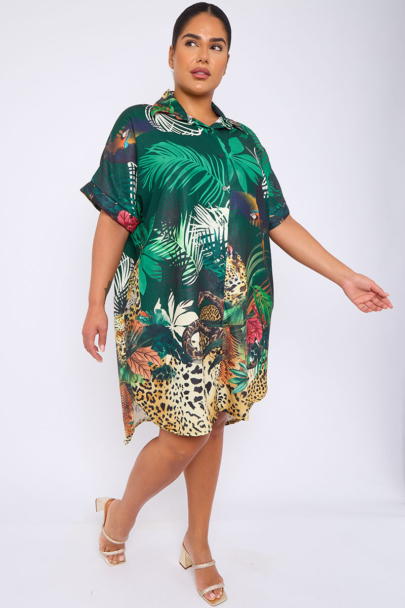 Plus size tropical clothes outlet